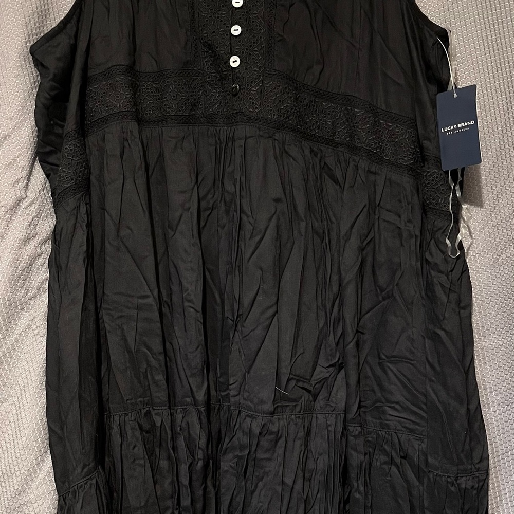 Lucky Brand summer Black mini Dress
